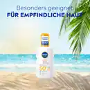Bild 4 von NIVEA SUN Sensitiv Sofort-Schutz Sonnenspray LSF 50+, 200 ml