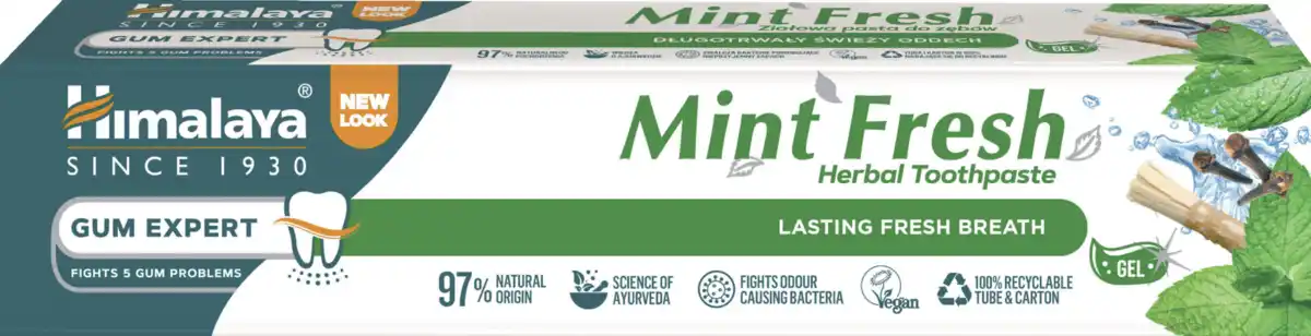 Bild 1 von Himalaya Kräuterzahnpasta Mint Fresh, 75 ml