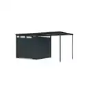 Bild 4 von Gartenhaus »Osten 2«, BxHxT: 452 x 218 x 11 cm, (Außenmaße inkl. Dachüberstand), Wandstärke 0,5 mm
