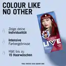 Bild 2 von Schwarzkopf LIVE Ultra Brights Haarfarbe 026 Dark Red