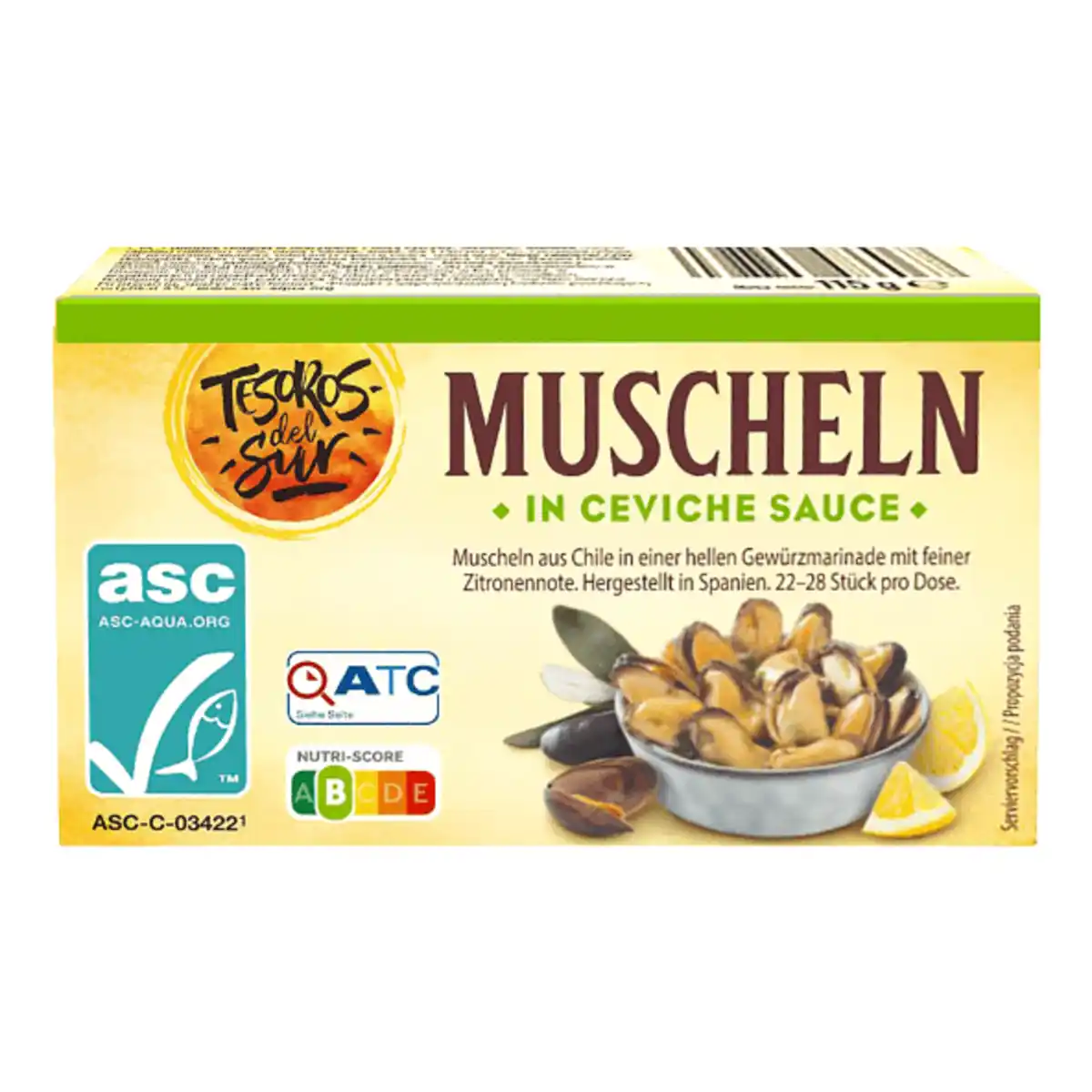 Bild 2 von TESOROS DEL SUR Muscheln 115g