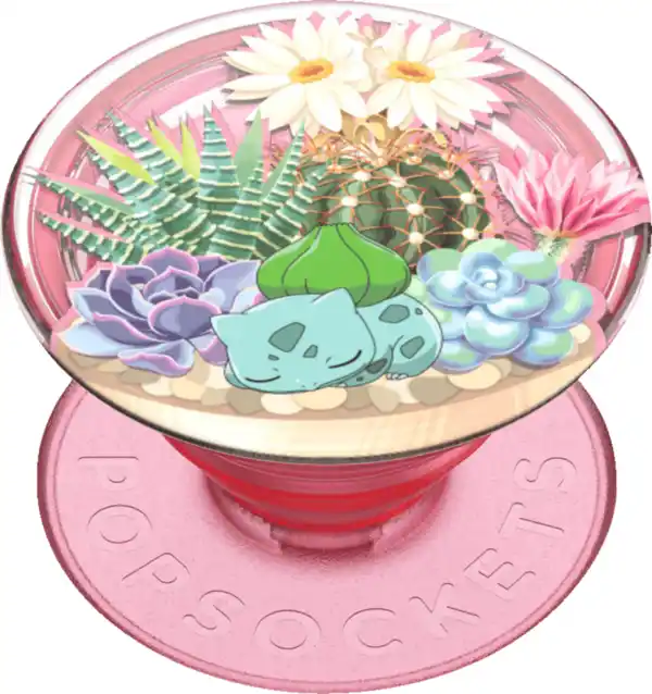 Bild 2 von PopSockets PopGrip Lizenz Bulbasaur Terrarium