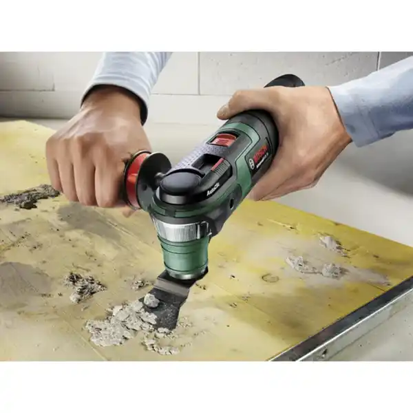 Bild 4 von Akku-Multifunktionswerkzeug »Advanced Multi 18«, schwarz/grün/rot, Kunststoff/Aluminiumdruckguss