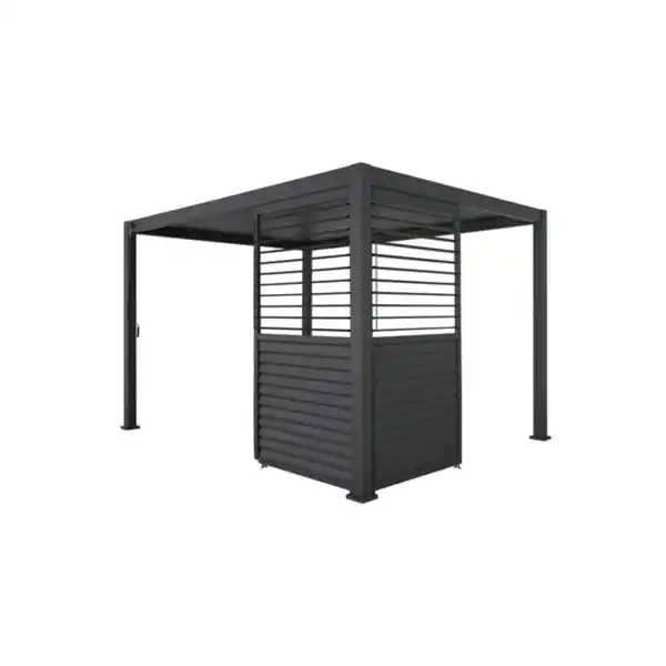 Bild 1 von Pergola-Lamellenwand »Plus 300«, Höhe: 236 cm, anthrazit, pulverbeschichtet