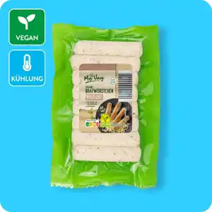 MYVAY Vegane Grillwürste, Bratwürste