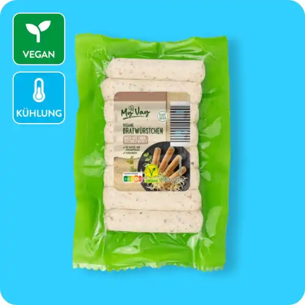 Bild 1 von MYVAY Vegane Grillwürste, Bratwürste