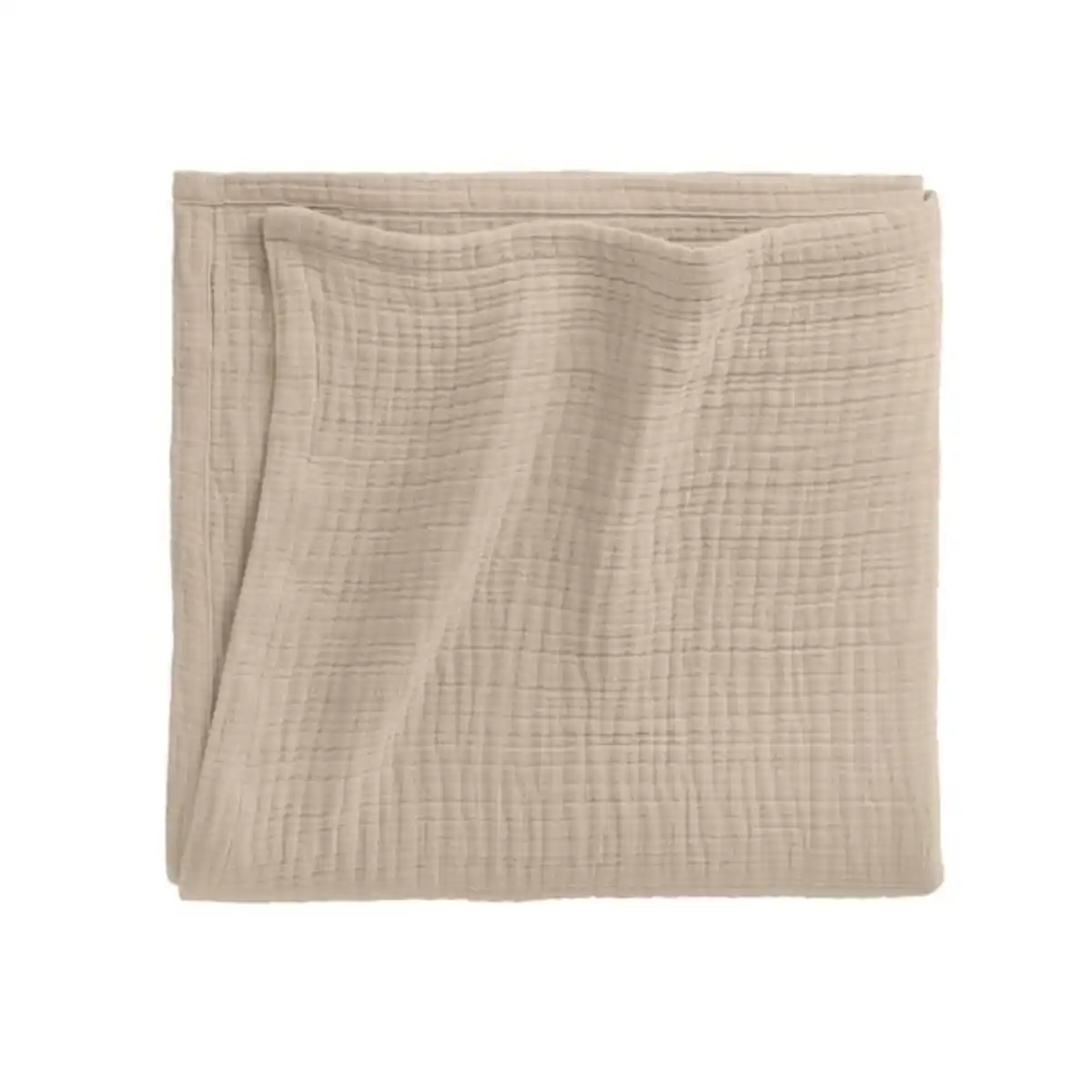 Bild 1 von Musselin Tagesdecke 150x200 cm, taupe