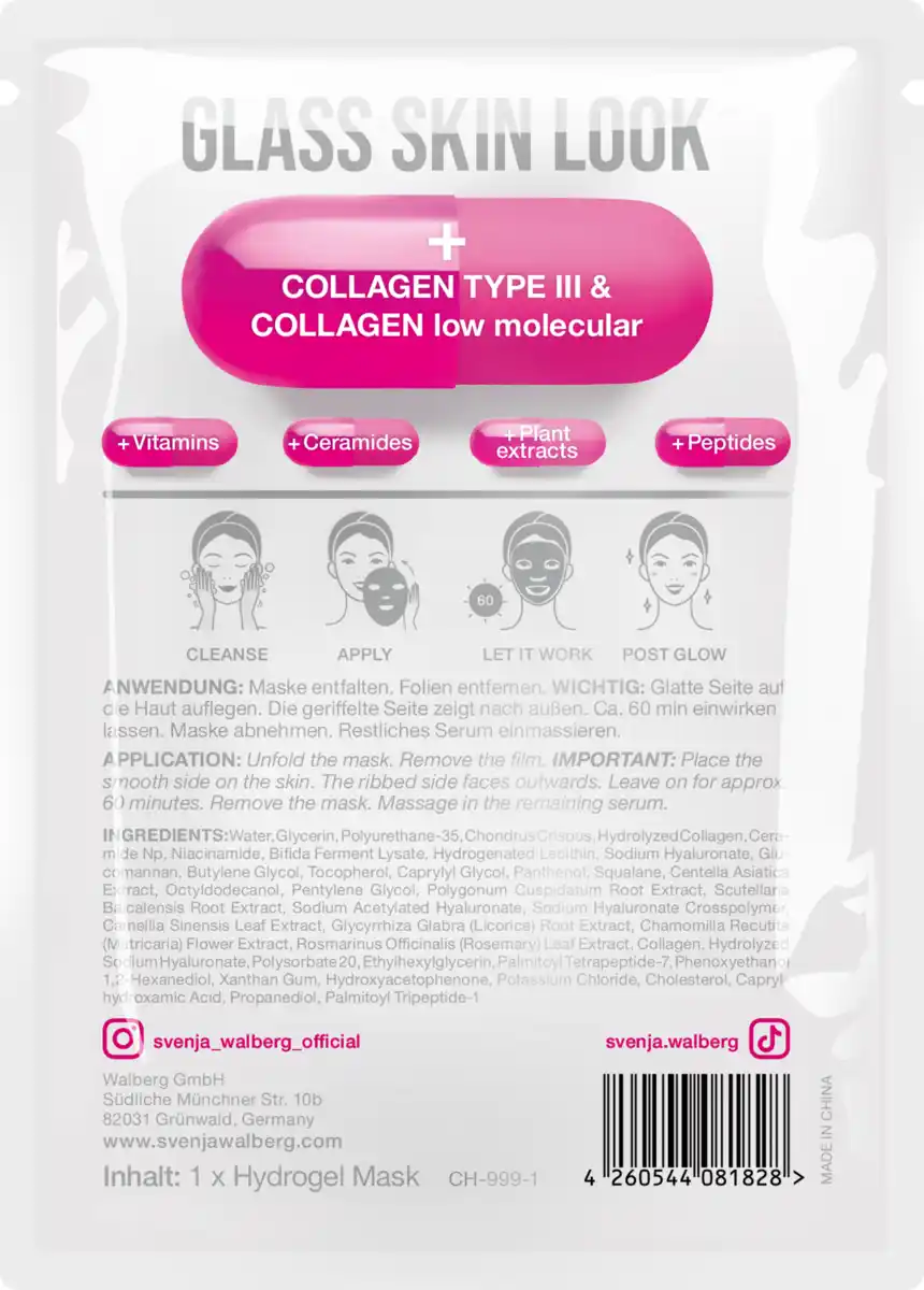 Bild 2 von Svenja Walberg Glass Skin Kollagen Gesichtsmaske