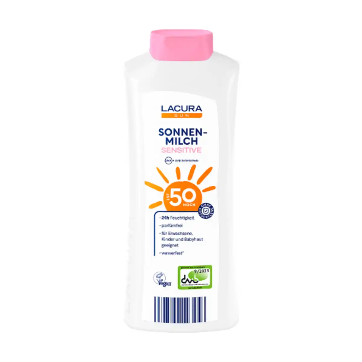 Bild 1 von LACURA SUN Sonnenmilch Sensitive 500ml