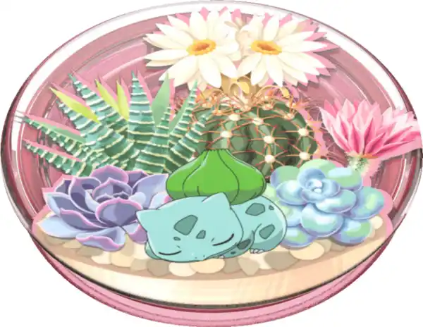 Bild 3 von PopSockets PopGrip Lizenz Bulbasaur Terrarium