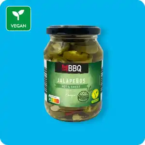 BBQ Jalapeños, Hot & Sweet