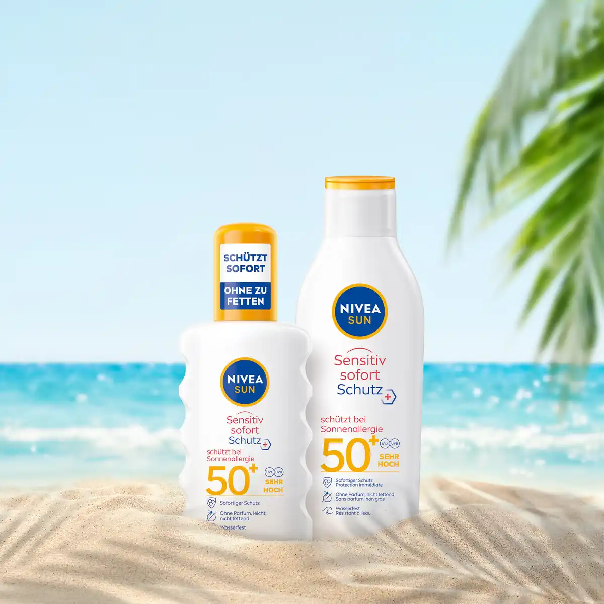 Bild 3 von NIVEA SUN Sensitiv Sofort-Schutz Sonnenspray LSF 50+, 200 ml
