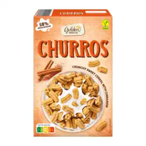 GOLDEN BRIDGE Churros-Cerealien 500g
