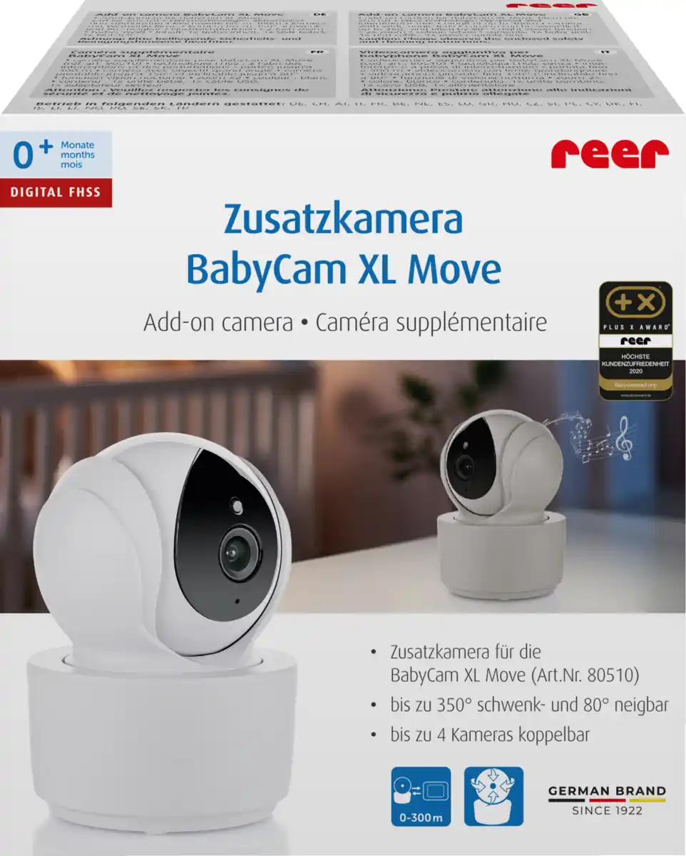 Bild 1 von reer Zusatzkamera 80510 BabyCam XL Move