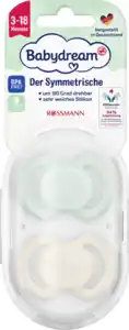 Babydream Beruhigungssauger Der Symmetrische Grün & Beige 3-18 Monate
