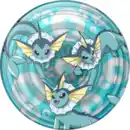 Bild 1 von PopSockets PopGrip Lizenz Vaporeon Bubbles