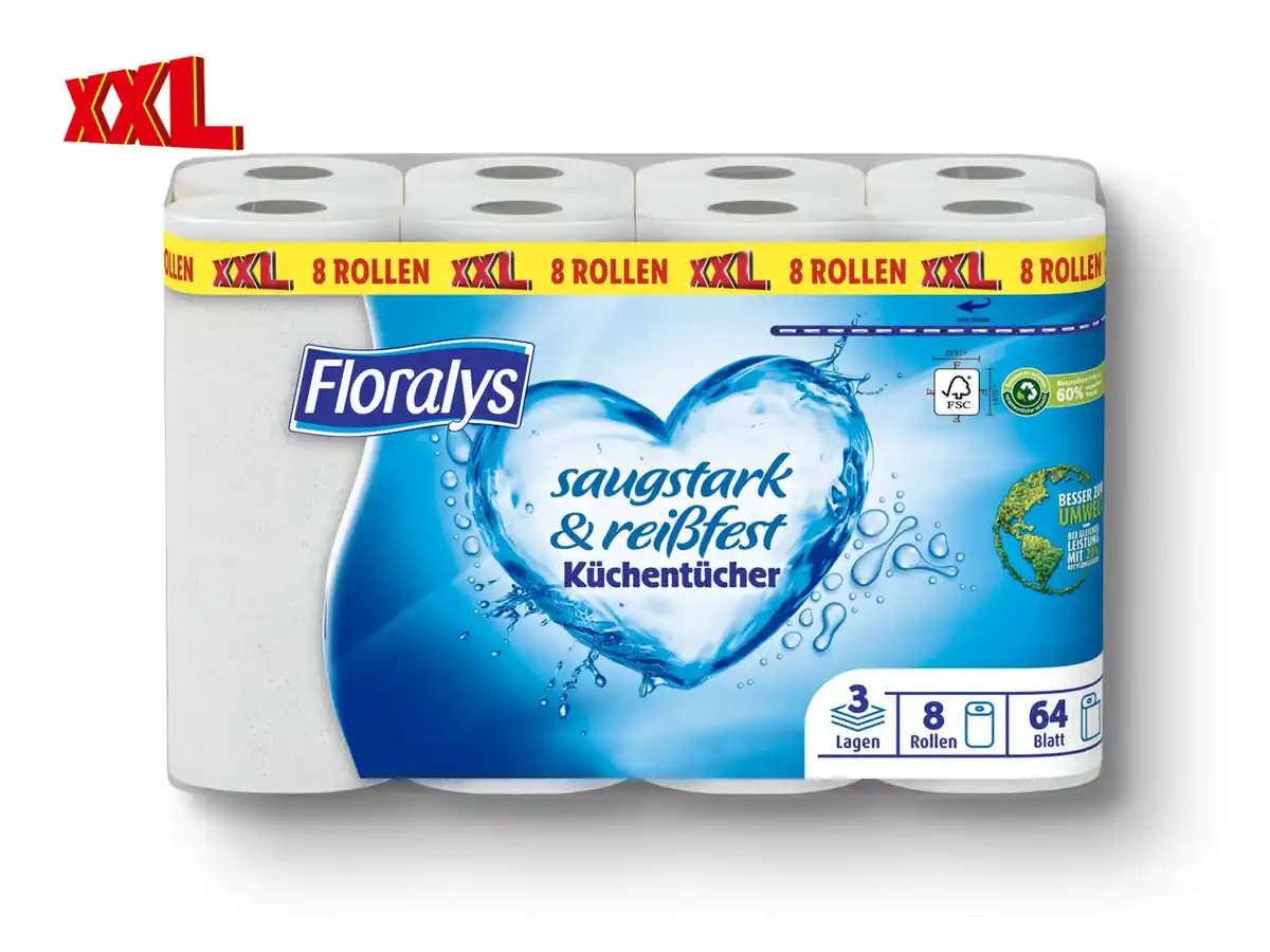 Bild 1 von Floralys Küchentücher XXL