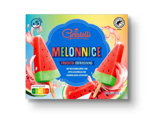 Bild 1 von Gelatelli Melonnice Stieleis