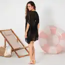 Bild 4 von Damen-Strandkleid mit Punkten