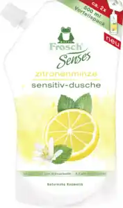 Frosch Senses Zitronenminze Sensitiv-Dusche Nachfüllbeutel, 500 ml