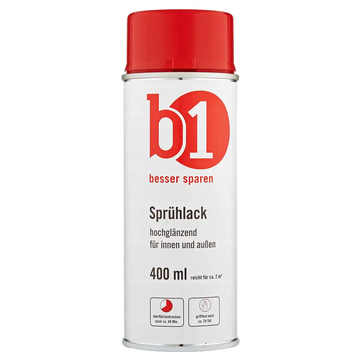 Bild 1 von B1 Sprühlack rot glänzend 400 ml