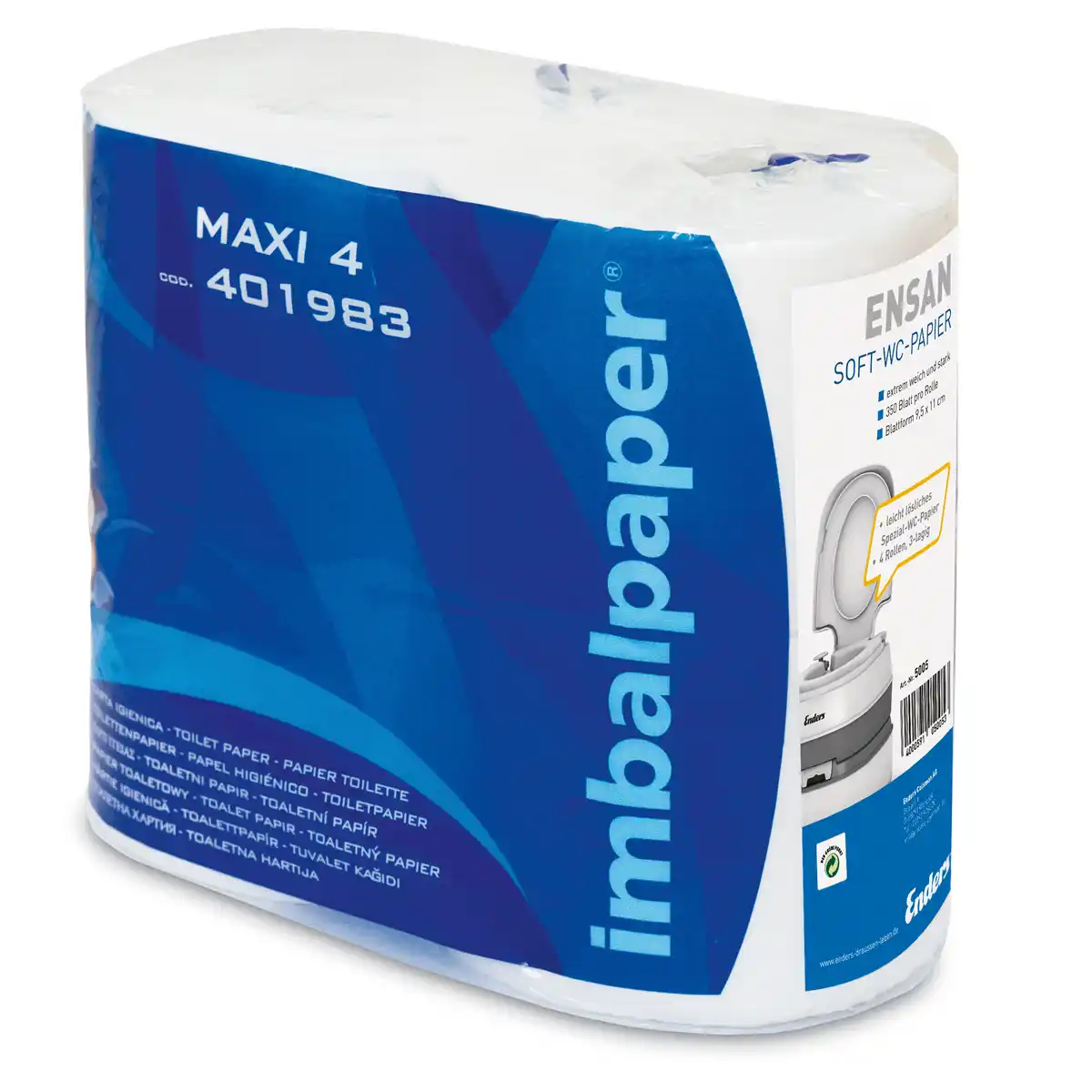 Bild 1 von Enders Toilettenpapier 2-lagig 4 Stück