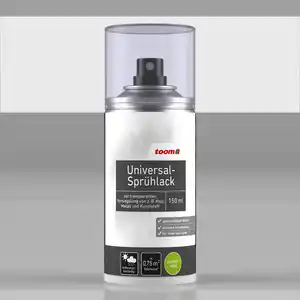 toom Universal-Sprühlack transparent seidenmatt 150 ml
