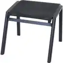 Bild 1 von Siena Garden Hocker 'Bologna' anthrazit/matt 46 x 45 x 50 cm