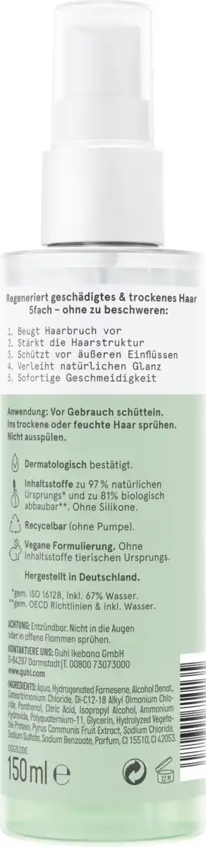 Bild 2 von Guhl 5in1 Intensiv Sprühspülung Reparatur, 150 ml