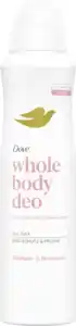 Dove Whole Body Deospray mit Himbeer-& Rosenduft, 150 ml