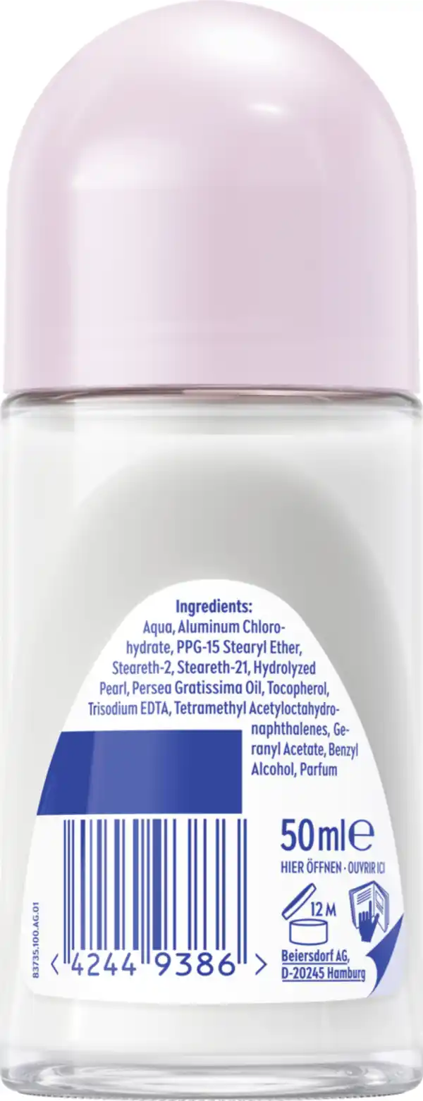 Bild 2 von NIVEA Pearl & Beauty Anti-Transpirant Roll-On, 50 ml