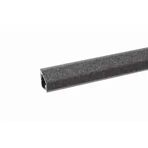 Wandabschlussprofil 'Torreano Anthrazit 37984' anthrazit 3000 x 24 x 16 mm