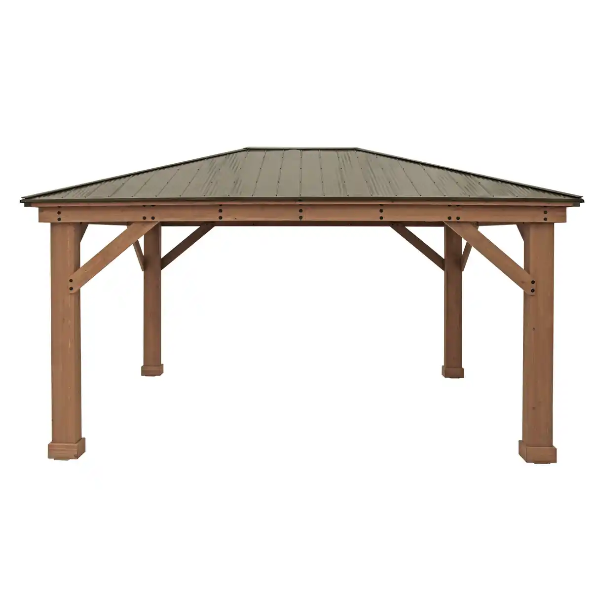 Bild 1 von Westmann Pavillon 'Devon 12 x 16' Natur 371 x 490 x 315 cm