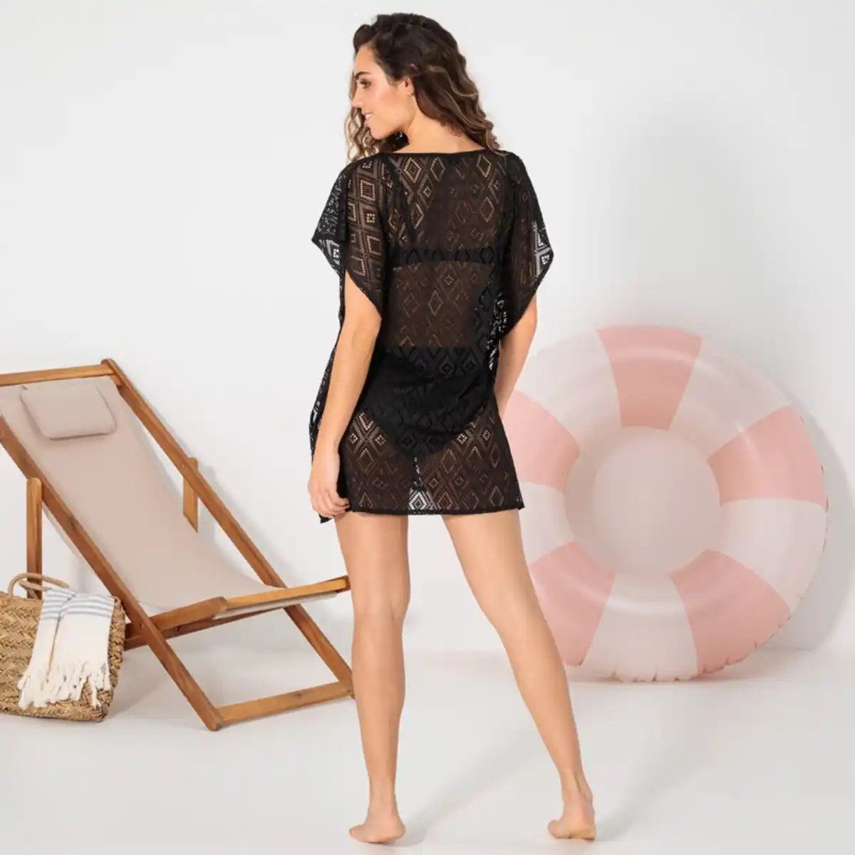 Bild 4 von Damen-Strandkleid in Spitzeoptik