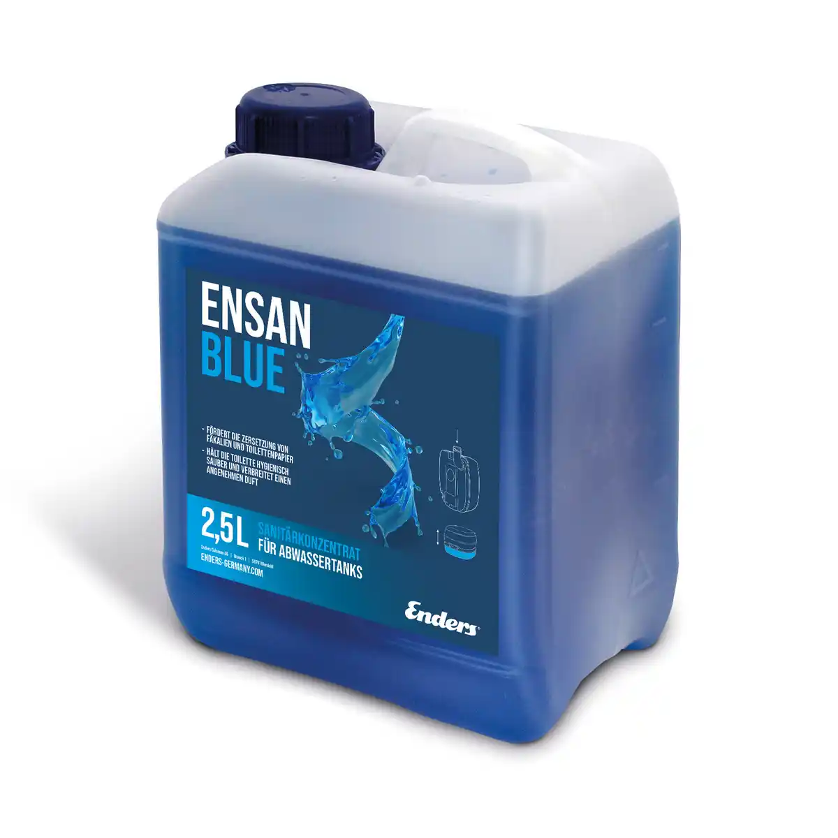 Bild 1 von Enders Sanitärflüssigkeit 'Ensan Blue' 2,5 l