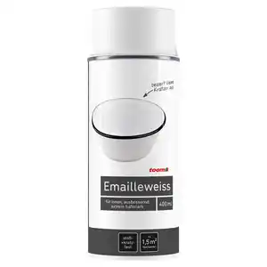toom Spezial-Sprühlack weiß seidenmatt 400 ml