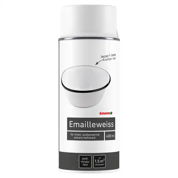 Bild 1 von toom Spezial-Sprühlack weiß seidenmatt 400 ml