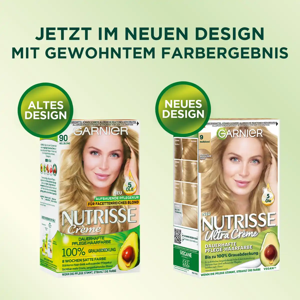 Bild 4 von Garnier Nutrisse Ultra Crème Coloration Dauerhafte Pflege-Haarfarbe 9 Hellblond
