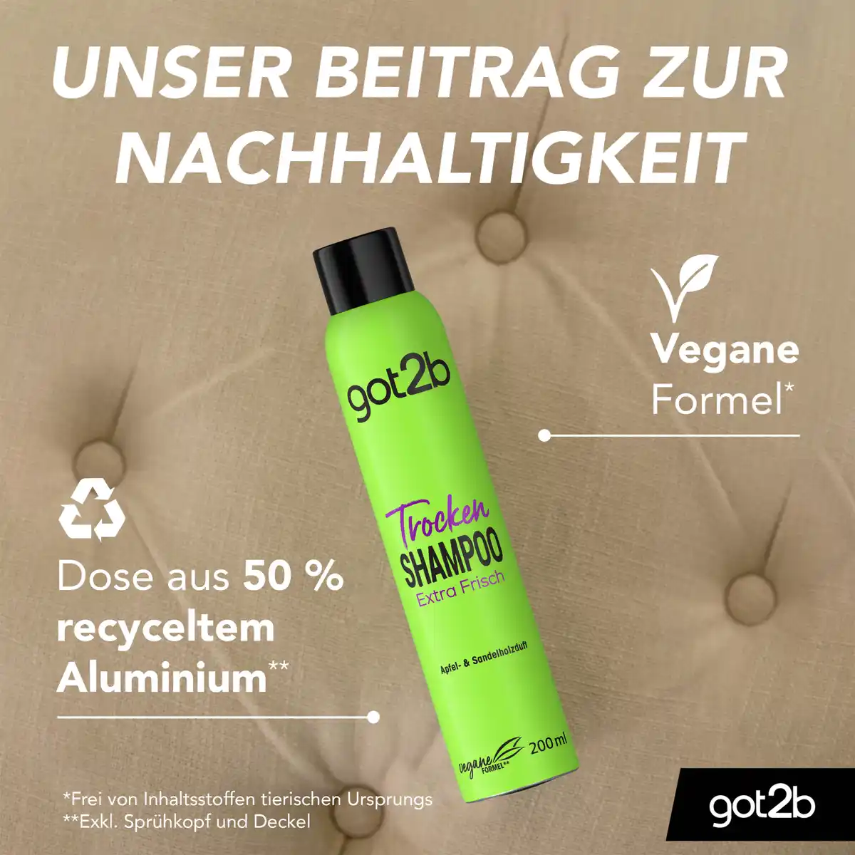 Bild 3 von got2b Trockenshampoo Trocken Wäsche Extra Frisch, 200 ml