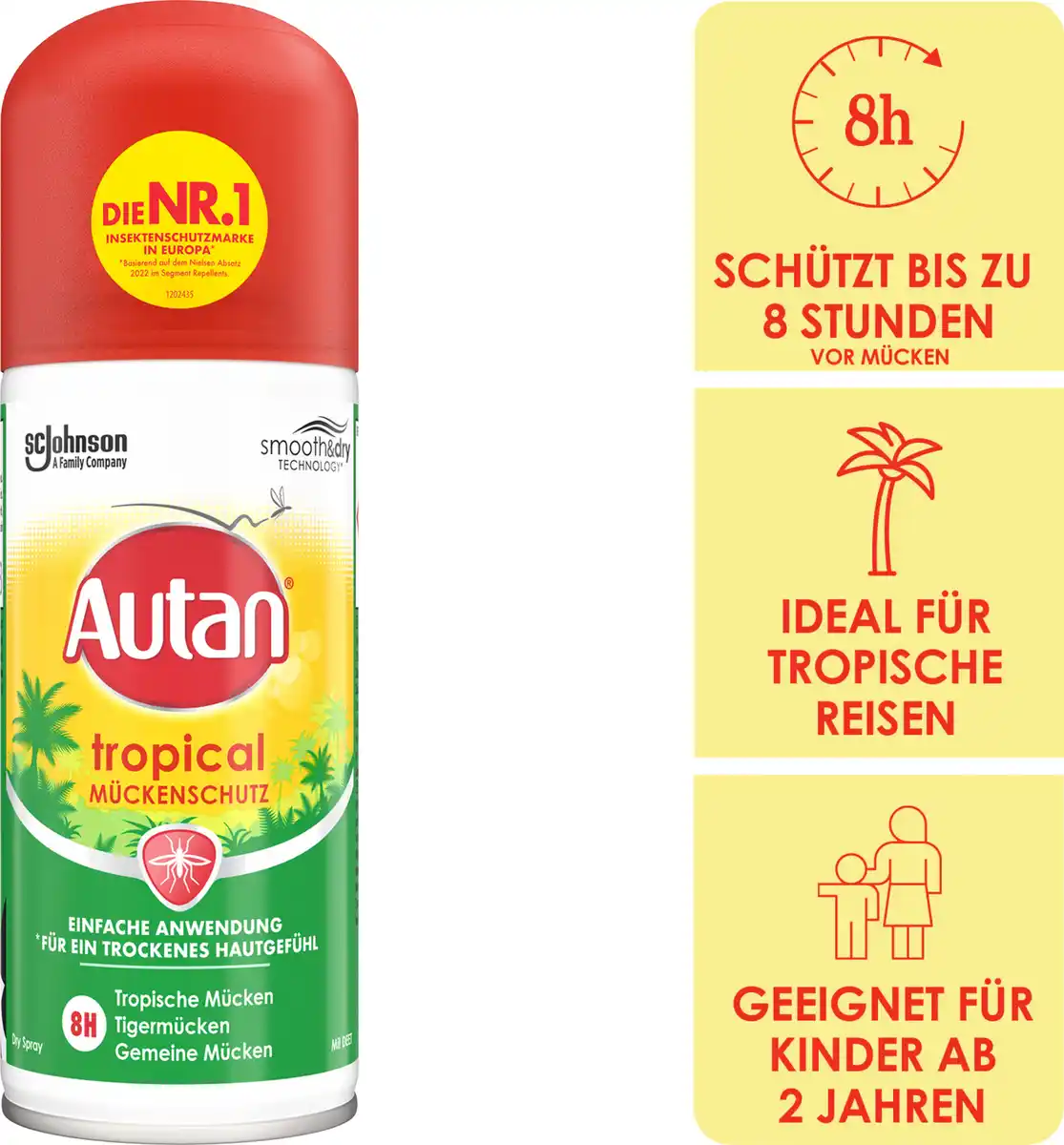Bild 4 von Autan Tropical Dry Mückenspray, 100 ml