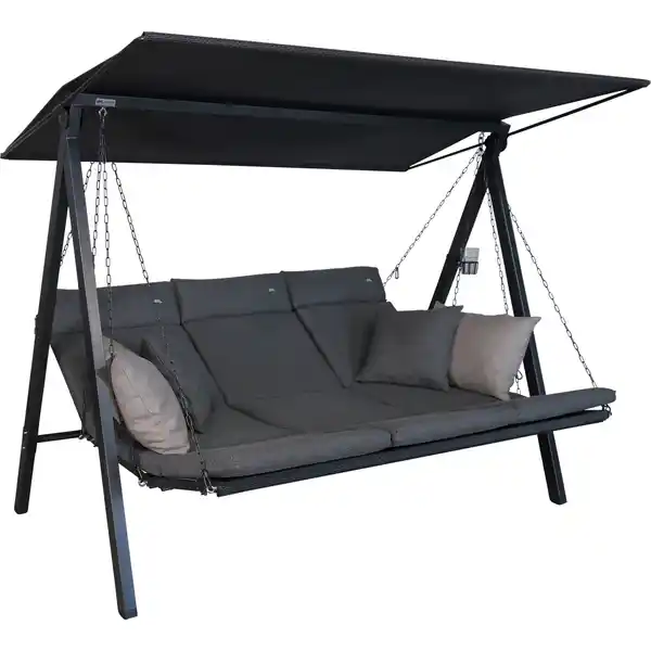 Bild 1 von Angerer Freizeitmöbel Hollywoodschaukel 'Lounge Smart' 3-Sitzer stone