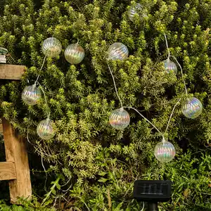 Solar-Lichterkette mit Holo-Optik
