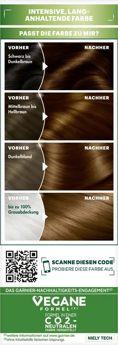 Bild 1 von Garnier Nutrisse Ultra Crème Dauerhafte Pflege-Haarfarbe 4.3 Cappuccino Goldbraun