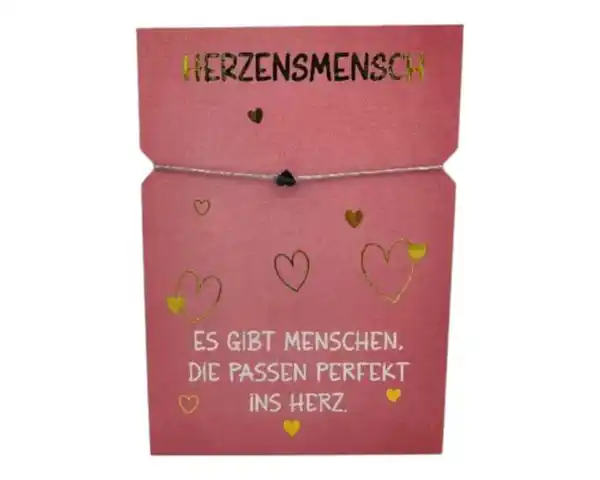 Bild 1 von Geschenk-Armband Herzensmensch