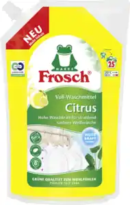 Frosch Voll-Waschmittel Citrus 15WL, 25 WL