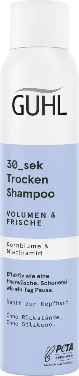 Bild 1 von Guhl 30_sek Trockenshampoo Volumen & Frische, 200 ml