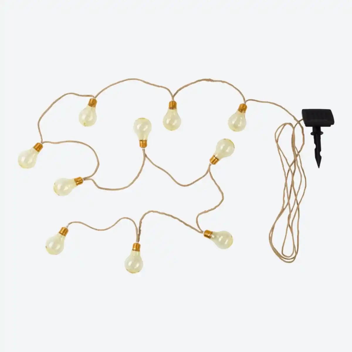 Bild 4 von Solar-Lichterkette mit Glühbirnen, ca. 6,2 m