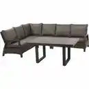 Bild 1 von Siena Garden Loungemöbel-Set 'Taranto' anthrazit 5-teilig