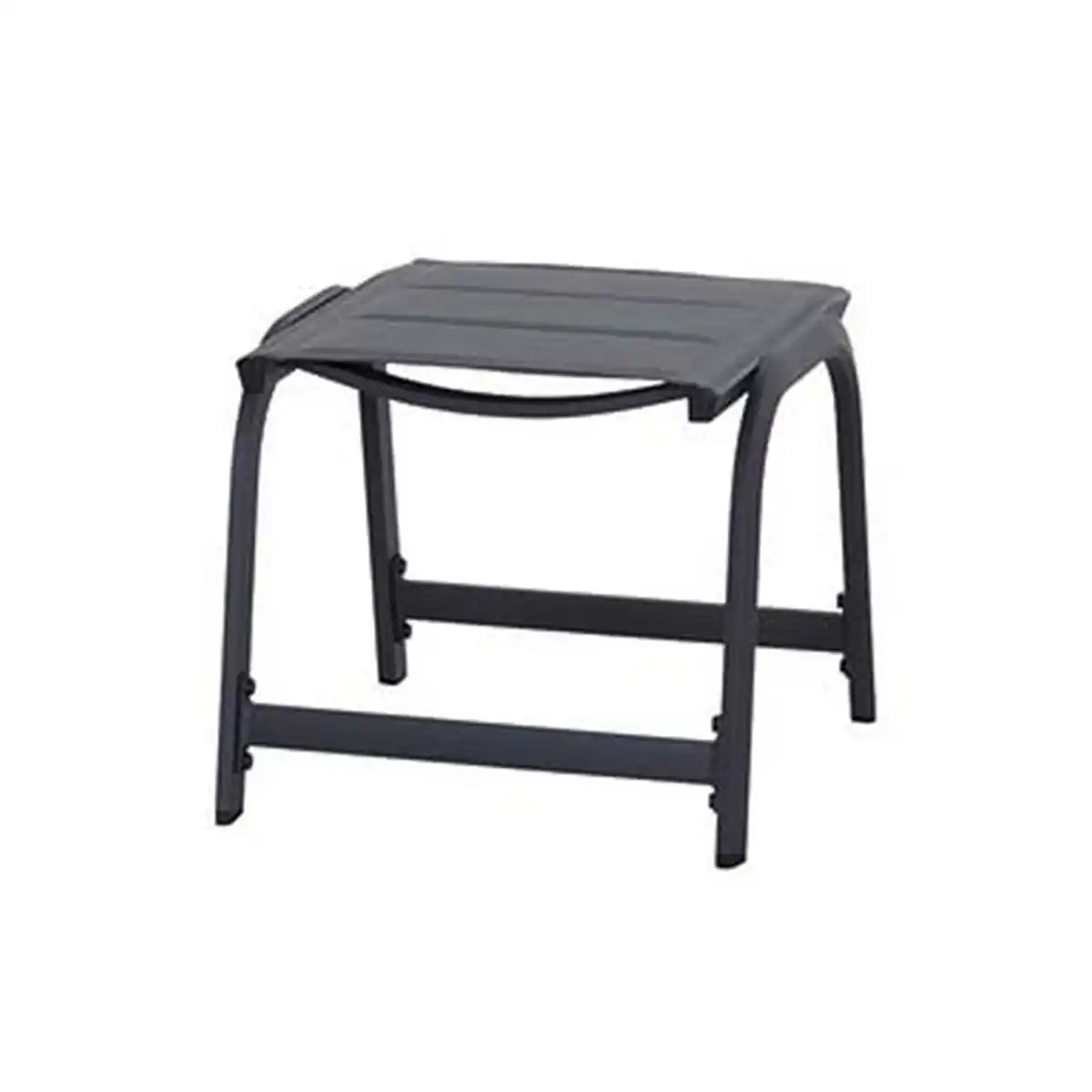 Bild 1 von Siena Garden Hocker 'Tesoro' matt-anthrazit 51 x 44 x 52 cm