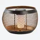 Bild 2 von 3 in 1 Solar-Feuerschale mit Flammeneffekt, Ø ca. 20 cm